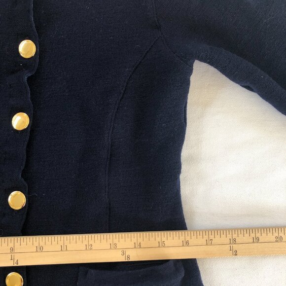 Vintage Adrienne Vittadini Wool Cardigan Sweater Medium - Picture 6 of 9